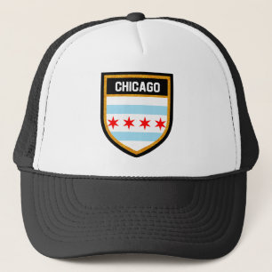 Gorra De Camionero Bandera de Chicago