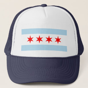 Gorra De Camionero Bandera de Chicago