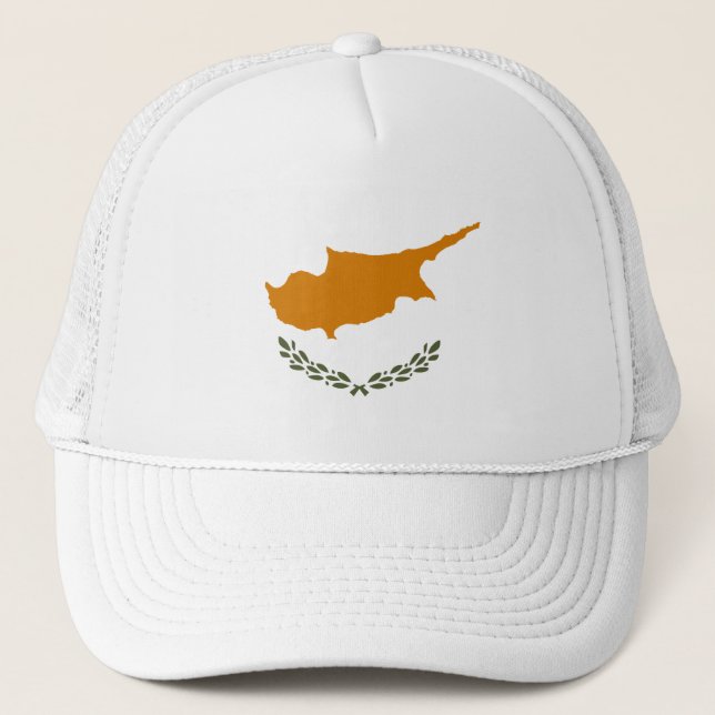 Gorra De Camionero Bandera de Chipre (Anverso)
