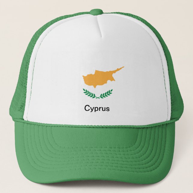 Gorra De Camionero Bandera de Chipre (Anverso)
