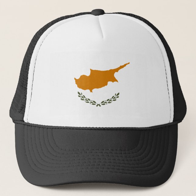 Gorra De Camionero Bandera de Chipre (Anverso)