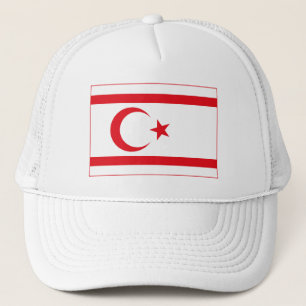 Gorra De Camionero Bandera de Chipre del Norte