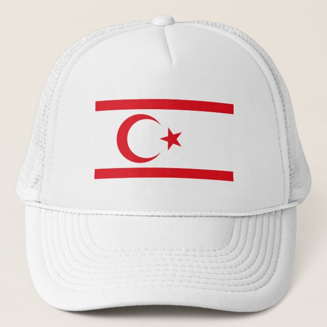 Gorra De Camionero Bandera de Chipre Septentrional (Anverso)