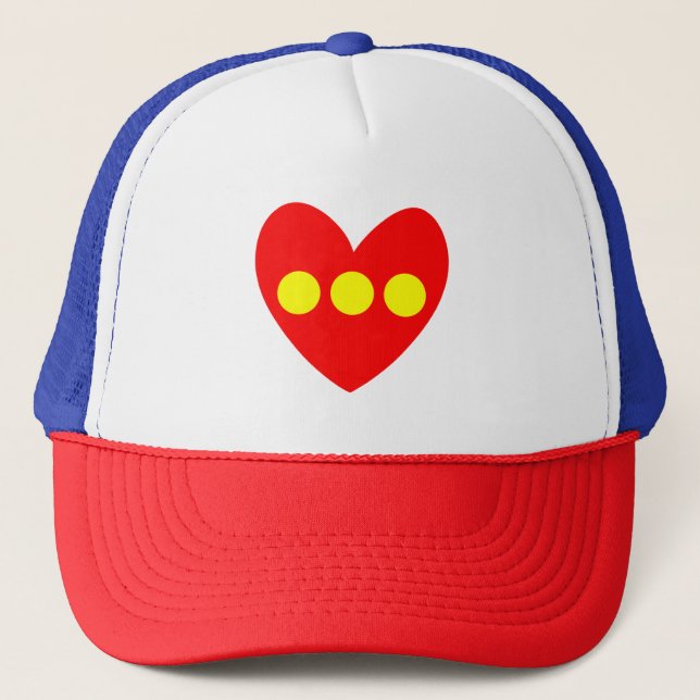 Gorra De Camionero Bandera de Christiania (Anverso)