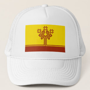 Gorra De Camionero Bandera de Chuvashia
