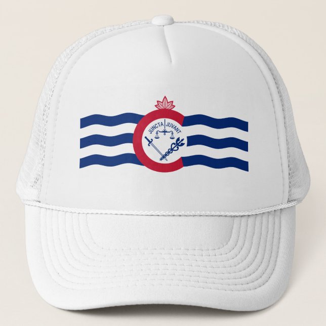 Gorra De Camionero Bandera de Cincinnati, Ohio (Anverso)