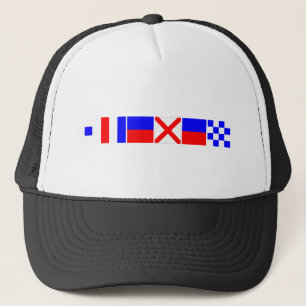 Gorra De Camionero Bandera de código Steven