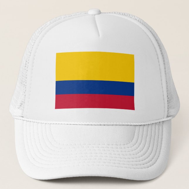 Gorra De Camionero Bandera de Colombia (Anverso)