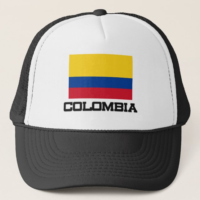 Gorra De Camionero Bandera de Colombia (Anverso)