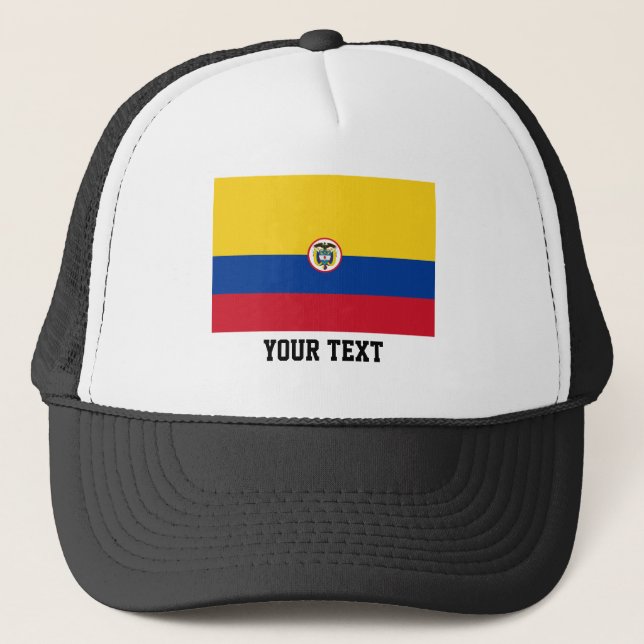 Gorra De Camionero Bandera de Colombia (Anverso)