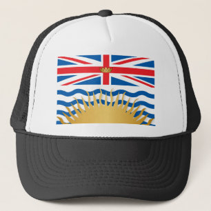 Gorra De Camionero Bandera de Columbia Británica
