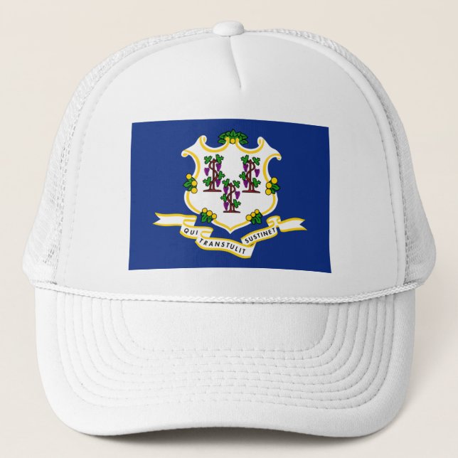 GORRA DE CAMIONERO BANDERA DE CONECTICUACIÓN (Anverso)