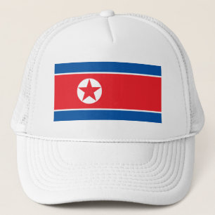 Gorra De Camionero Bandera de Corea del Norte