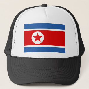 Gorra De Camionero Bandera de Corea del Norte