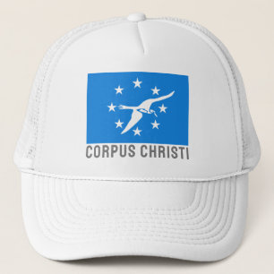 Gorra De Camionero Bandera de Corpus Christi, Texas