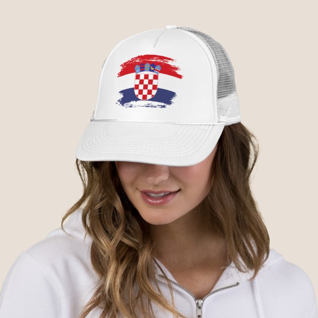 Gorra De Camionero Bandera de Croacia (In situ)