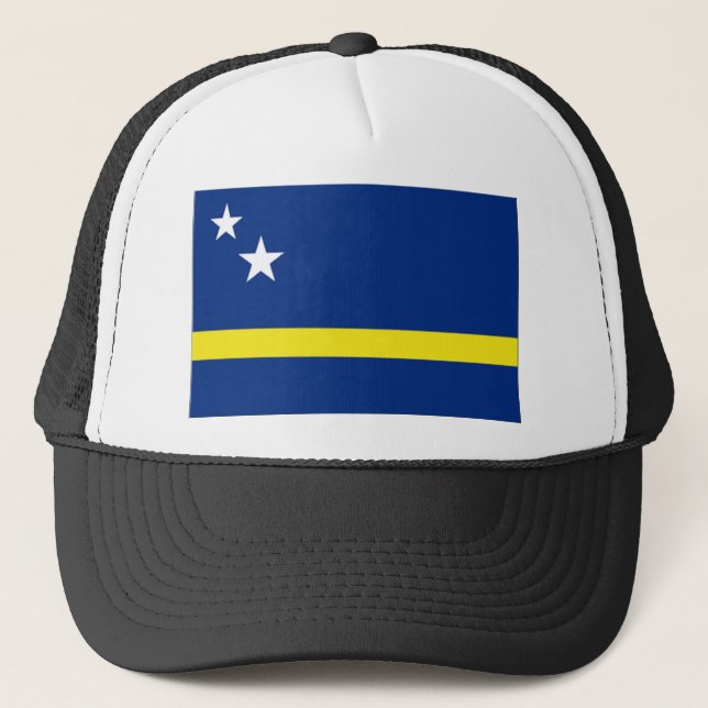 Gorra De Camionero Bandera de Curaçao (Anverso)