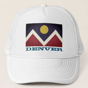 Gorra De Camionero Bandera de Denver, Colorado