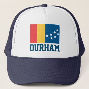 Gorra De Camionero Bandera de Durham, Carolina del Norte