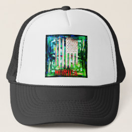 Gorra De Camionero Bandera de EE. UU. Murica
