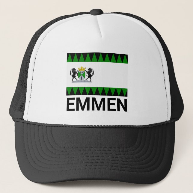 Gorra De Camionero Bandera de Emmen, Países Bajos (Anverso)