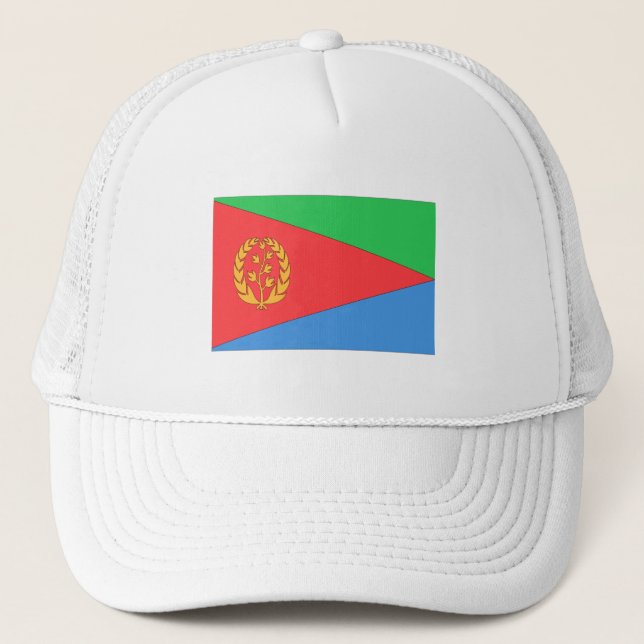 Gorra De Camionero Bandera de Eritrea (Anverso)