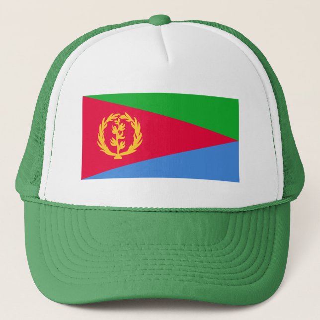 Gorra De Camionero Bandera de Eritrea (Anverso)