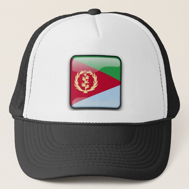 Gorra De Camionero Bandera de Eritrea (Anverso)