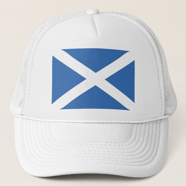 Gorra De Camionero Bandera de Escocia (Anverso)
