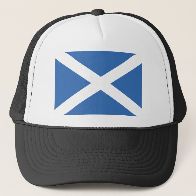 GORRA DE CAMIONERO BANDERA DE ESCOCIA (Anverso)