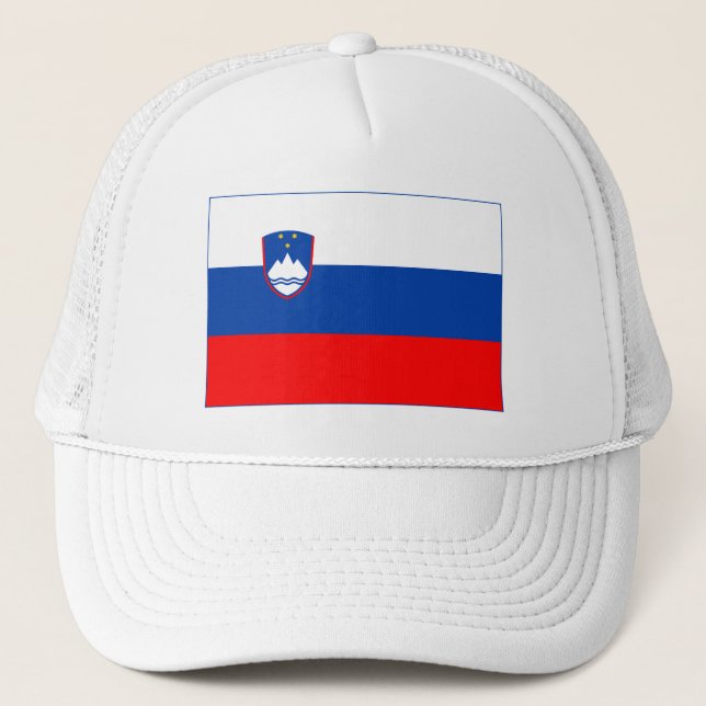 Gorra De Camionero Bandera de Eslovenia (Anverso)