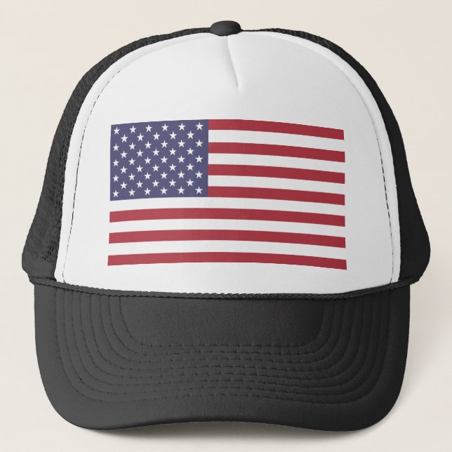 Gorra De Camionero Bandera de Estados Unidos (Anverso)