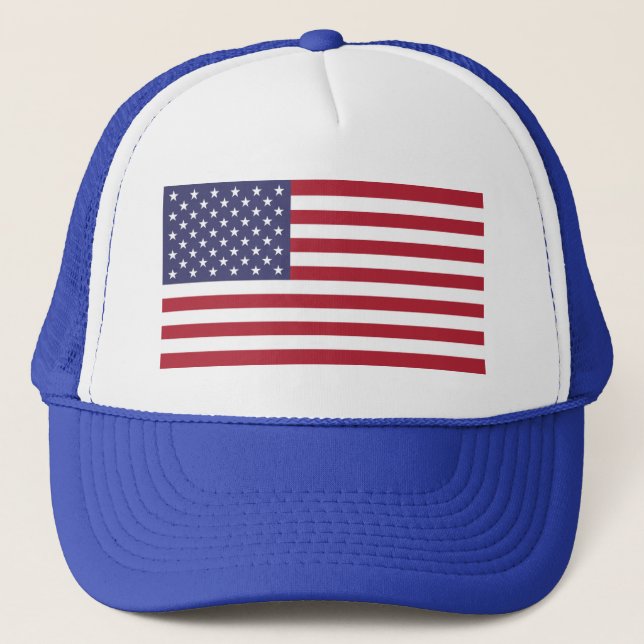Gorra De Camionero Bandera de Estados Unidos (Anverso)