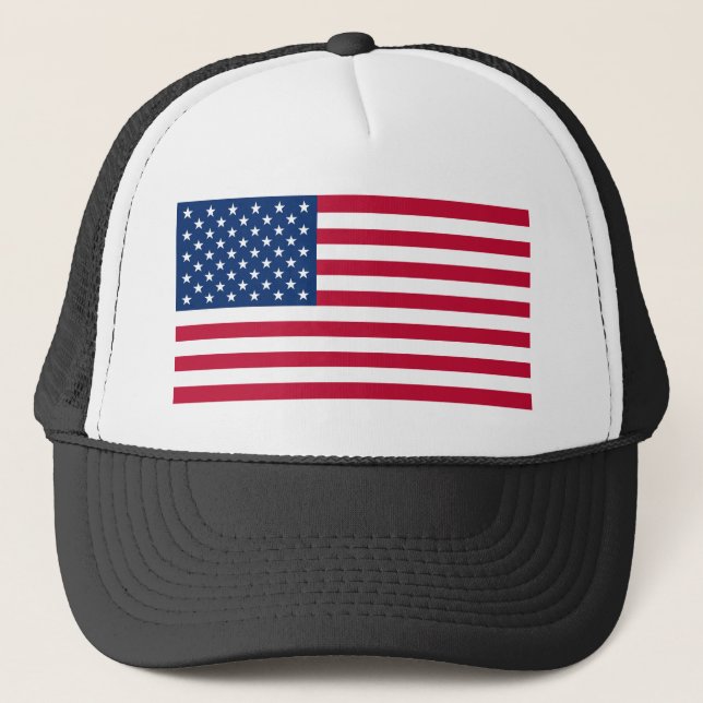 Gorra De Camionero Bandera de Estados Unidos (Anverso)