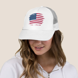 Gorra De Camionero Bandera de Estados Unidos