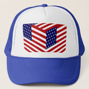 Gorra De Camionero Bandera de Estados Unidos_