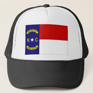 Gorra De Camionero Bandera de Estados Unidos Carolina del Norte