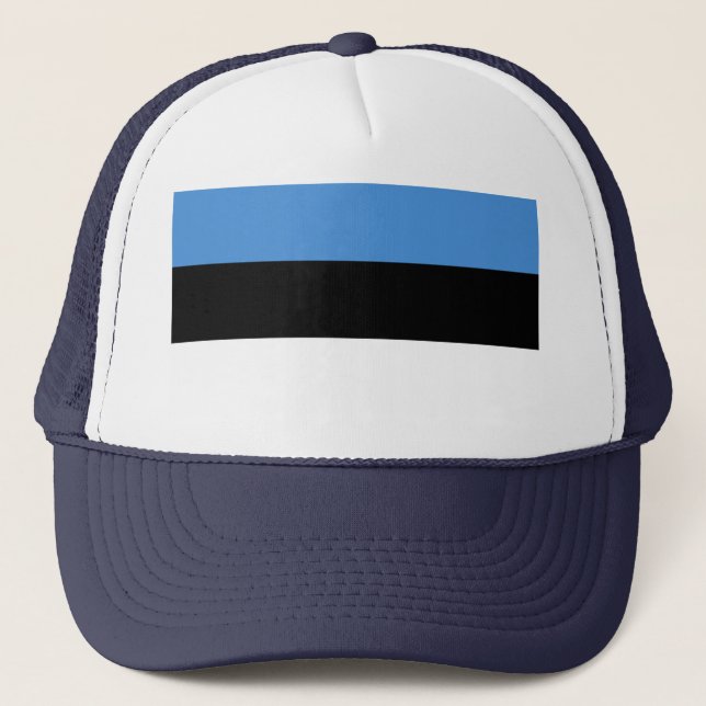 Gorra De Camionero Bandera de Estonia (Anverso)