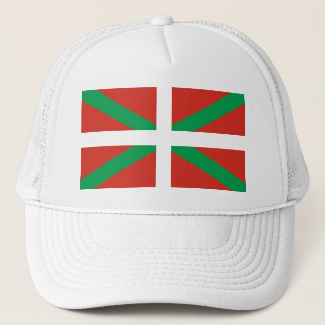 Gorra De Camionero Bandera de Euskadi - país vasco - Ikurri