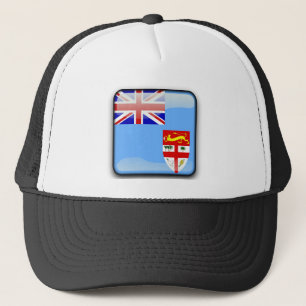 Gorra De Camionero Bandera de Fiji