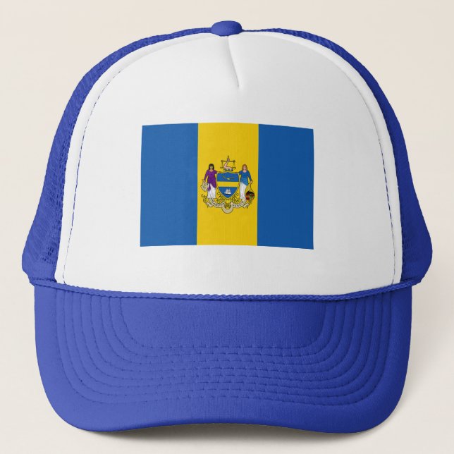 Gorra De Camionero Bandera de Filadelfia (Anverso)