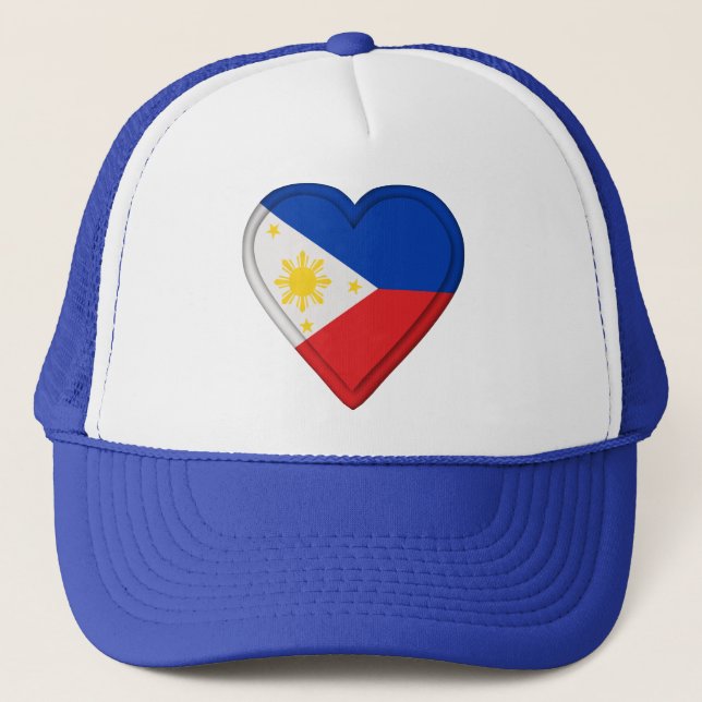 Gorra De Camionero Bandera de Filipinas (Anverso)