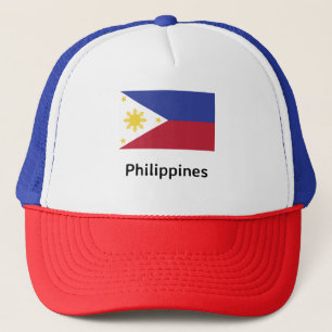Gorra De Camionero Bandera de Filipinas
