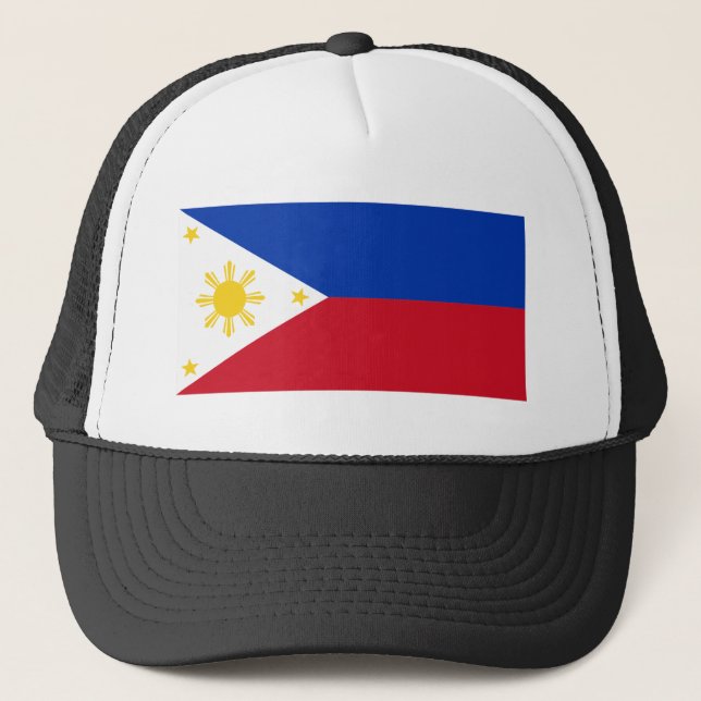 Gorra De Camionero Bandera de Filipinas (Anverso)