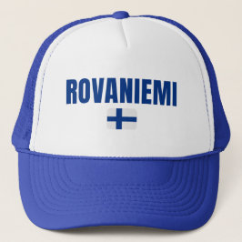 Gorra De Camionero Bandera de Finlandia de ROVANIEMI