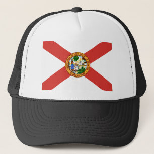 Gorra De Camionero Bandera de Florida