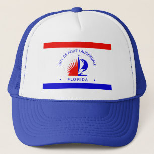 Gorra De Camionero Bandera de Fort Lauderdale, Florida
