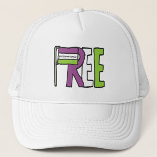 Gorra De Camionero Bandera de fragmento