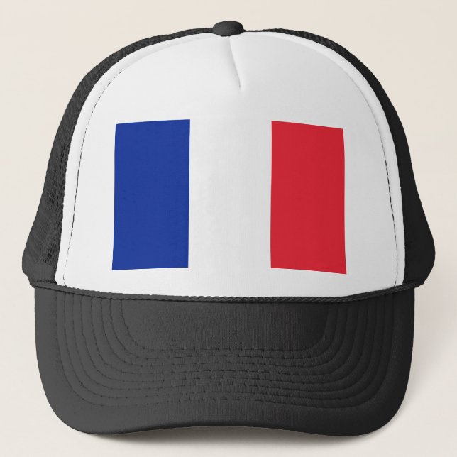 Gorra De Camionero Bandera de Francia (Anverso)