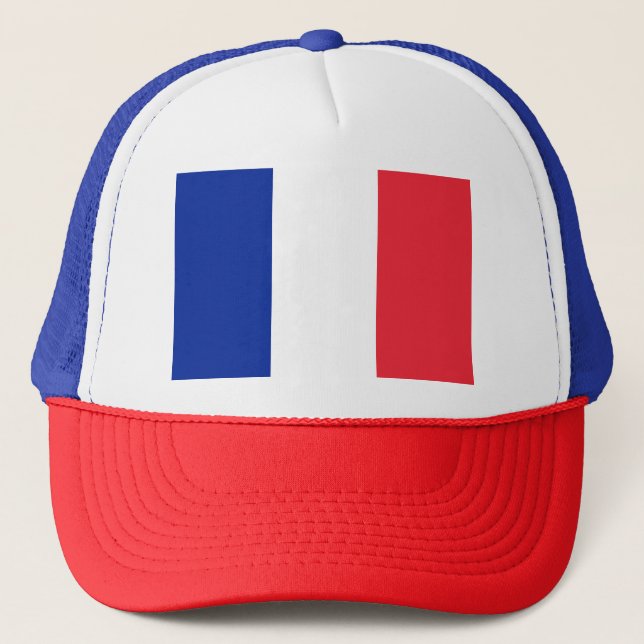 Gorra De Camionero Bandera de Francia; Bandera francesa, Drapeau de l (Anverso)